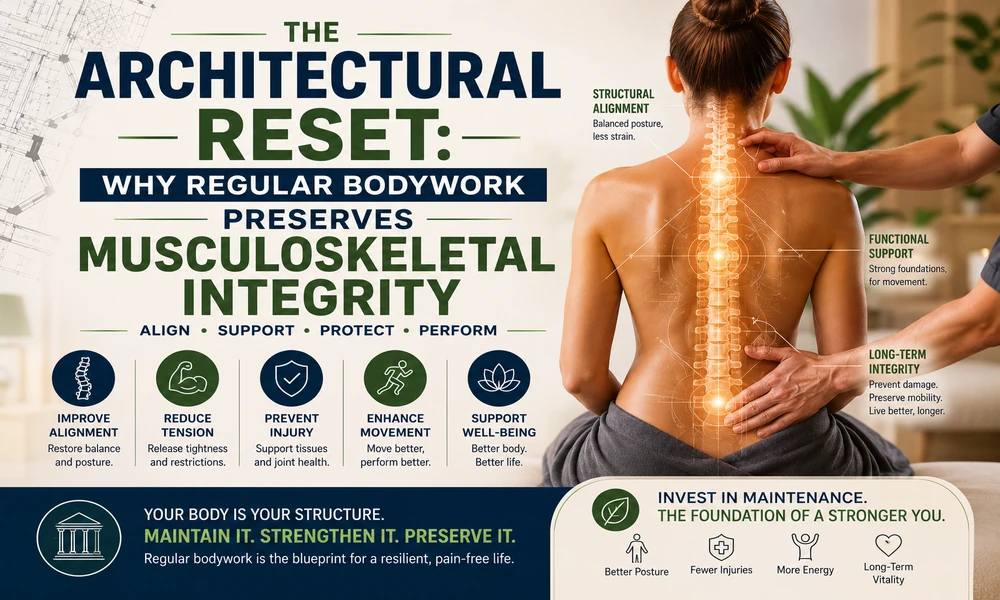 The Architectural Reset: Why Regular Bodywork Preserves Musculoskeletal Integrity